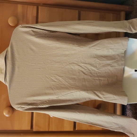 Express Size XL Striped Blouse Career Top - Picture 5 of 6